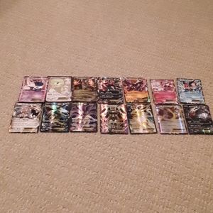 14 EX pokemon cards